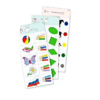 Комплект карточек (10) "Обучающий калейдоскоп для ДО. Познание. Цвет и форма" - «globural.ru» - Краснознаменск