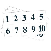 Набор цифр от 1 до 10 (для начальной школы) - «globural.ru» - Краснознаменск