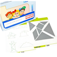 Игровой набор "Танграм" (с комплектом карточек) - «globural.ru» - Краснознаменск