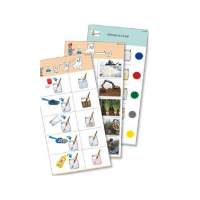 Комплект карточек (10) "Обучающий калейдоскоп для ДО. Эксперимент. Вещество" - «globural.ru» - Краснознаменск