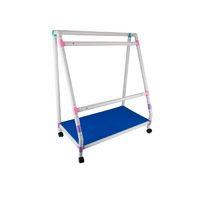 Подставка для детской развивающей доски "Гигантская мозаика" с одной пластиковой полкой - «globural.ru» - Краснознаменск