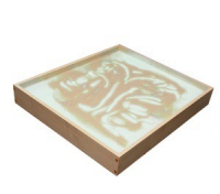 Планшет для рисования песком Радуга. Подсветка белая - «globural.ru» - Краснознаменск