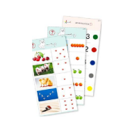 Комплект карточек (10) "Обучающий калейдоскоп для ДО. Познание. Цифры и числа" - «globural.ru» - Краснознаменск