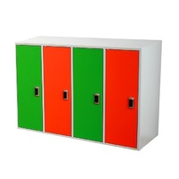 Шкаф-локер металлический 4-х местный - «globural.ru» - Краснознаменск