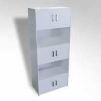 Шкаф широкий полуоткрытый ТР4 ЛДСП  - «globural.ru» - Краснознаменск