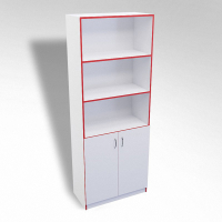 Стеллаж полуоткрытый А-310 ТР ЛДСП - «globural.ru» - Краснознаменск