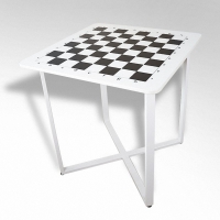 Стол шахматный "Турнир ТР" на металлокаркасе - «globural.ru» - Краснознаменск