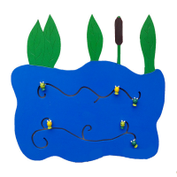 Декоративно-развивающая панель «Пруд» (вариант 1) - «globural.ru» - Краснознаменск