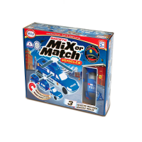 Магнитный конструктор Транспорт "Смешай и собери". Серия Полиция. Стартовый набор - «globural.ru» - Краснознаменск