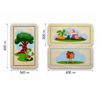 Набор стеновых панелей «Мир сказки - У Лукоморья» - «globural.ru» - Краснознаменск