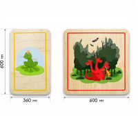 Набор стеновых панелей «Мир сказки - Волшебные герои» - «globural.ru» - Краснознаменск