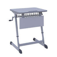 Парта одноместная Nomad V регулируемая по высоте - «globural.ru» - Краснознаменск