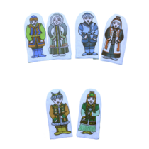 Набор пальчиковых кукол "Семья якутская" - «globural.ru» - Краснознаменск