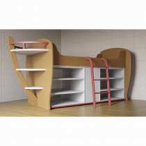 Детская кровать-чердак «Корабль» - «globural.ru» - Краснознаменск