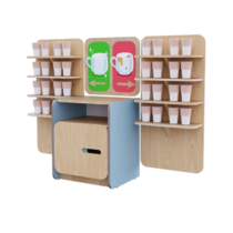 Питьевая зона из коллекции «НЕГА» (цвет голубой) - «globural.ru» - Краснознаменск