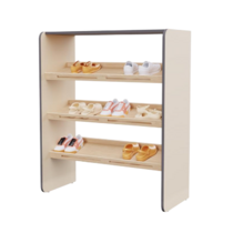 Полка для обуви во входную группу из коллекции мебели «НЕГА» (цвет бежевый) - «globural.ru» - Краснознаменск