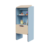 Родительский столик для записей во входную группу из коллекции мебели «НЕГА» (цвет голубой) - «globural.ru» - Краснознаменск