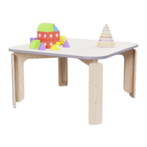 Квадратный растущий стол из коллекции «НЕГА» р.гр. 0-1 (цвет бежевый) - «globural.ru» - Краснознаменск