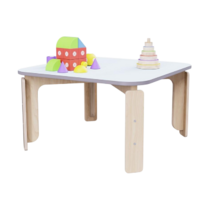 Квадратный растущий стол из коллекции «НЕГА» р.гр. 2-3 (цвет голубой) - «globural.ru» - Краснознаменск