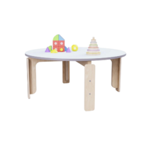 Круглый растущий стол из коллекции «НЕГА» р.гр. 2-3 (цвет голубой) - «globural.ru» - Краснознаменск