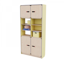 Рабочий стеллаж для воспитателя из коллекции «НЕГА» (цвет желтый) - «globural.ru» - Краснознаменск