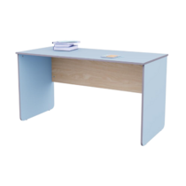 Письменный стол для воспитателя из коллекции «НЕГА» (цвет голубой) - «globural.ru» - Краснознаменск