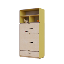 Рабочий стеллаж для специалиста из коллекции «НЕГА» (желтый) - «globural.ru» - Краснознаменск