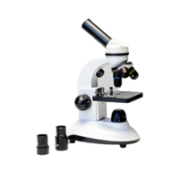 Микроскоп школьный (с подсветкой) - «globural.ru» - Краснознаменск