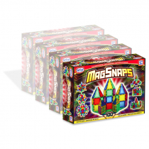 Магнитный конструктор "МагСнэп" Комплект на группу. 100 деталей - «globural.ru» - Краснознаменск