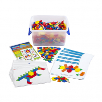 Мозаика "Геометрические фигуры". Набор для класса - «globural.ru» - Краснознаменск