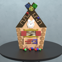 Бизиборд "Сказочный теремок" - «globural.ru» - Краснознаменск