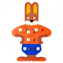 Бизиборд «Зайчик- Побегайчик» - «globural.ru» - Краснознаменск