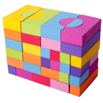 Конструктор мягкий 56 блоков - «globural.ru» - Краснознаменск