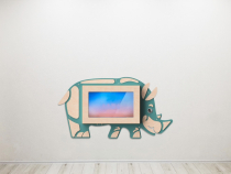 «Носорог» - Декоративная сенсорная панель 32" - «globural.ru» - Краснознаменск