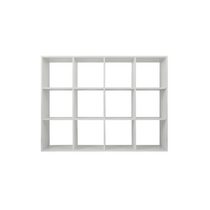 Стеллаж 12 секций белый - «globural.ru» - Краснознаменск