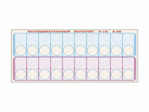 Панно демонстрационное магнитно-маркерное для изучения состава числа "Объекты, предназначенные для демонстрации последовательного пересчета от 0 до 10; от 0 до 20" + комплект тематических магнитов КМ-7 - «globural.ru» - Краснознаменск