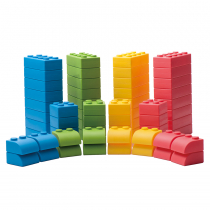 Мягкие блоки "Элтик" (64 предмета) - «globural.ru» - Краснознаменск