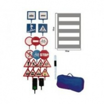 Набор знаков дорожного движения в чемодане (20 штук.) - «globural.ru» - Краснознаменск