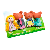 Набор пальчиковых кукол к сказке "Три медведя" - «globural.ru» - Краснознаменск