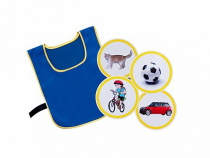 Игровой комплект "Жилет-накидка" с набором тематических картинок - «globural.ru» - Краснознаменск