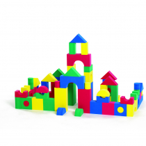 Блоки геометрические мягкие. Набор для класса. - «globural.ru» - Краснознаменск