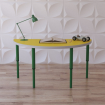 Стол растущий на регулируемых ножках «Половинка» - «globural.ru» - Краснознаменск