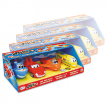 Магнитный конструктор Транспорт "Смешай и собери". Малыш. Комплект на группу 3-5 лет. - «globural.ru» - Краснознаменск