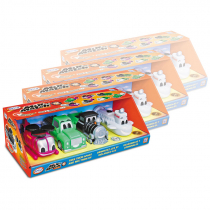 Магнитный конструктор Транспорт "Смешай и собери". Малыш №2 Комплект на группу - «globural.ru» - Краснознаменск