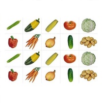 Комплект карточек. Серия наглядных пособий "Запоминай, играй, считай". Овощи. - «globural.ru» - Краснознаменск