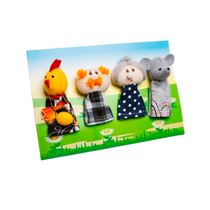 Набор пальчиковых кукол к сказке "Курочка Ряба" - «globural.ru» - Краснознаменск