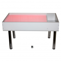 Световой столик для рисования песком напольный "Мультиколор" с кармашком для песка - «globural.ru» - Краснознаменск