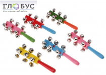 Набор "Погремушка с колокольчиками и ручкой" - «globural.ru» - Краснознаменск