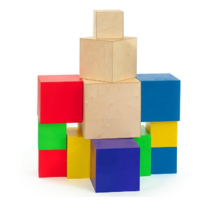 Набор Кубиков 40х40х40  - «globural.ru» - Краснознаменск