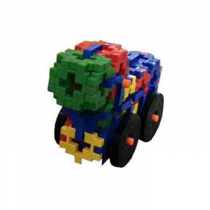 Набор для конструирования «Строительные интерактивные блоки стандарт» Комплект №3 "Машинка с колесами" - «globural.ru» - Краснознаменск